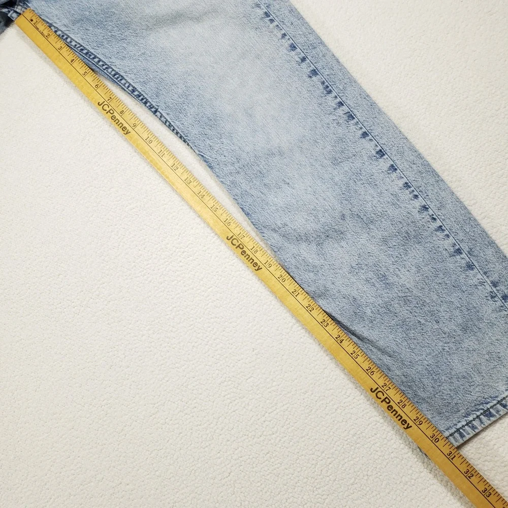 Levi's 527 Jeans Men 33x32 Light Acid Wash Slim Bootcut Denim 05527-0722